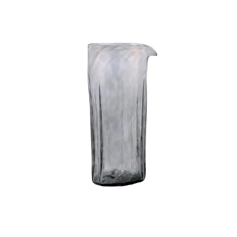 Glass Beverage Serving Pitcher