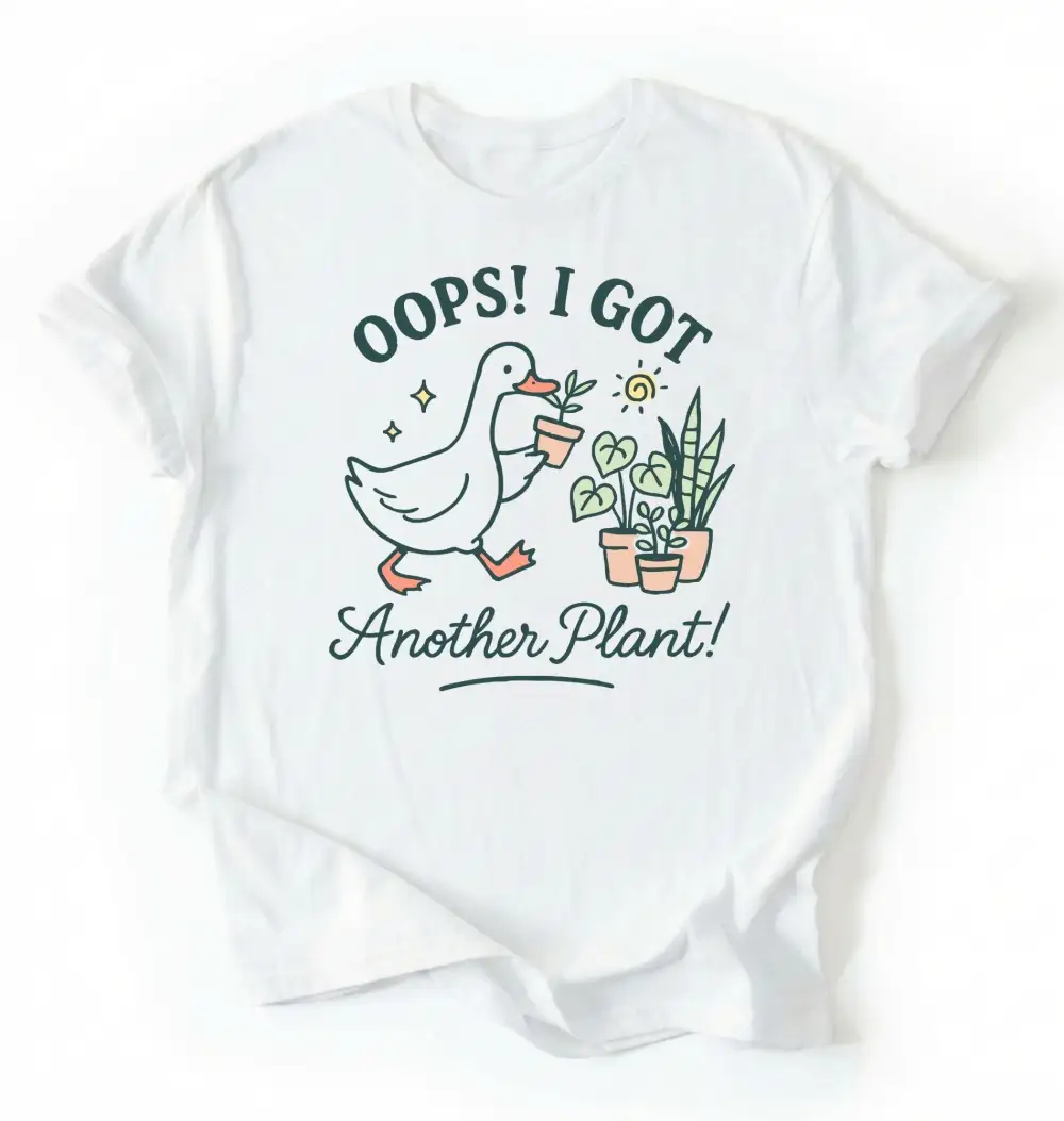 Goose Plant Graphic Cotton Tee
