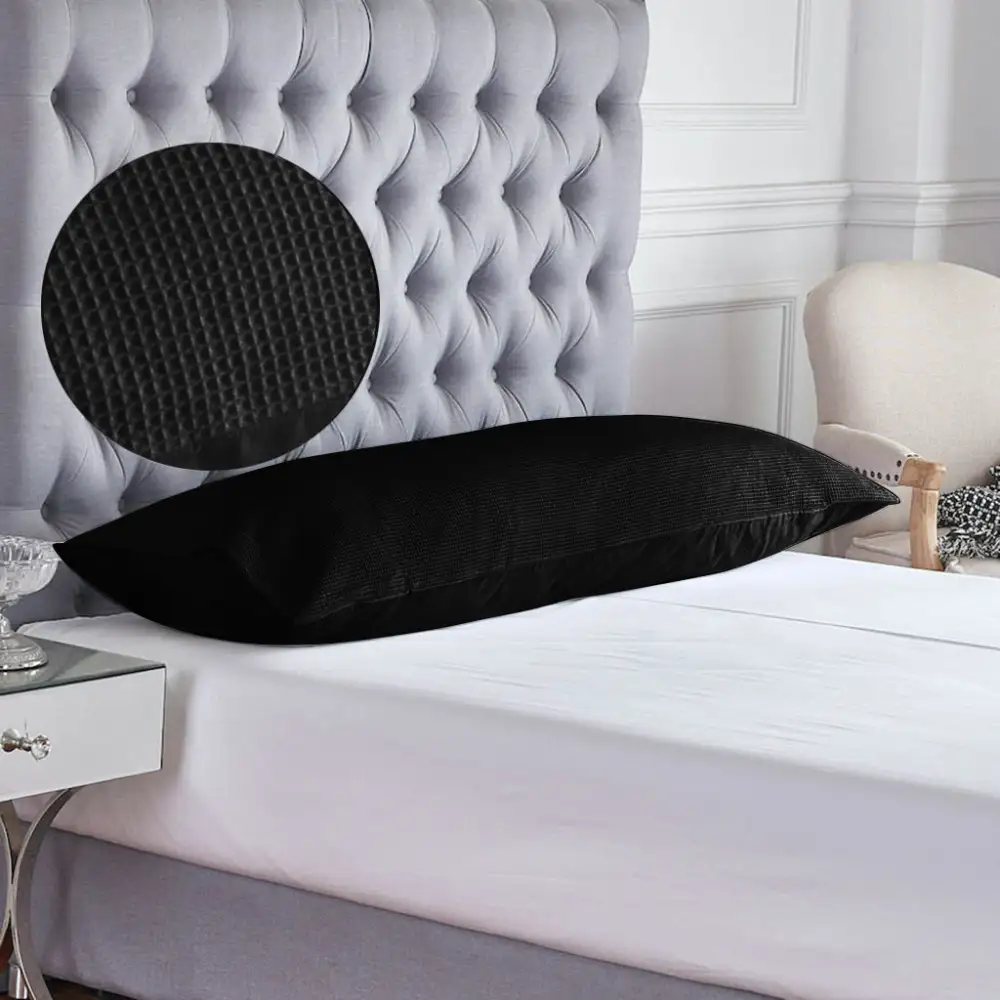 Waffle Cotton Body Pillowcase