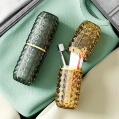 Diamond Pattern Toothbrush Case