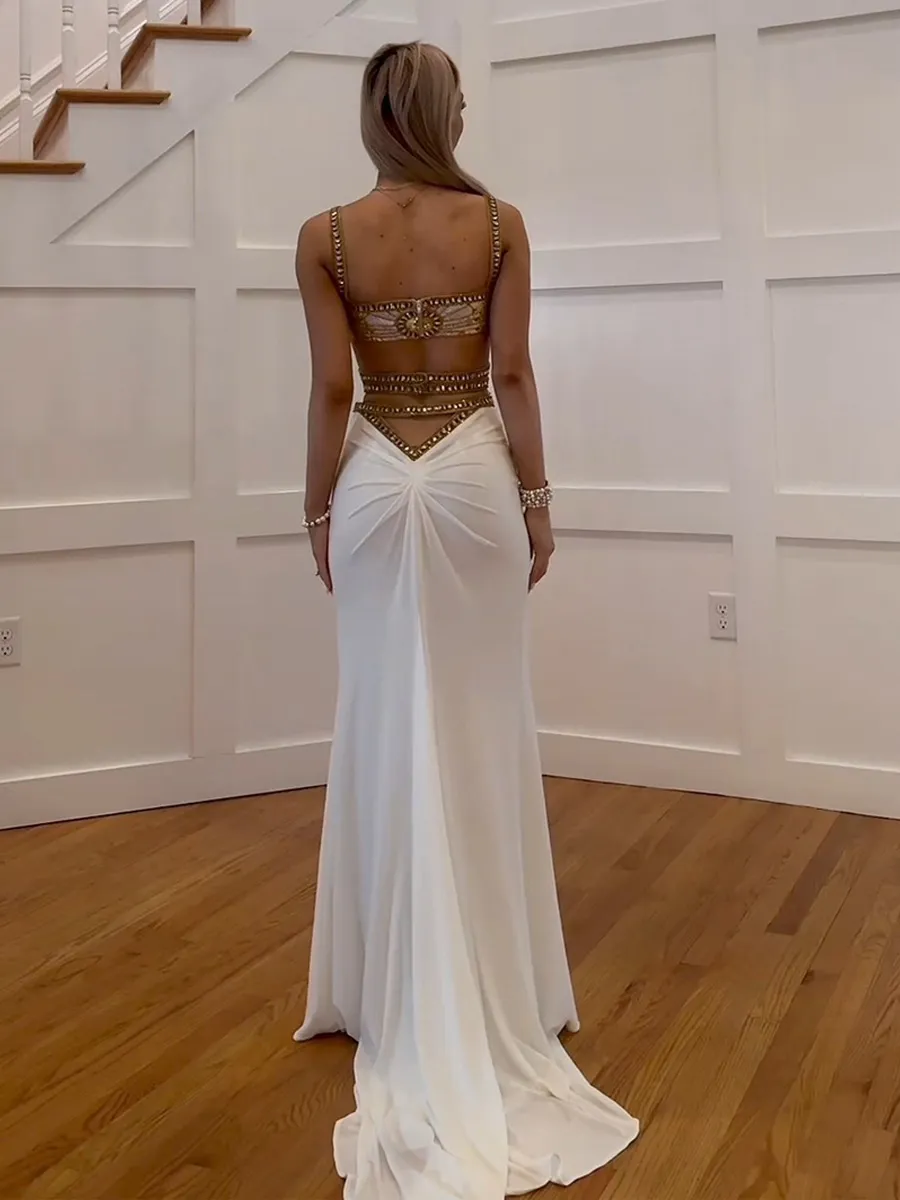 Seraphina Rhinestone Two Piece Set