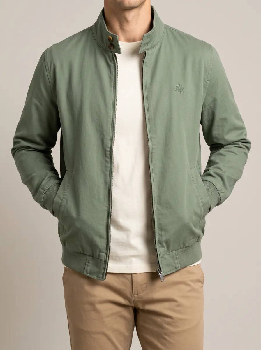 Relaxed Embroidered Field Jacket