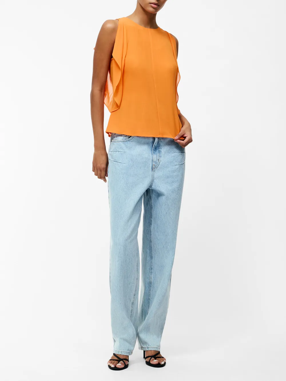 Casual All-Match Solid Color Sleeveless Top