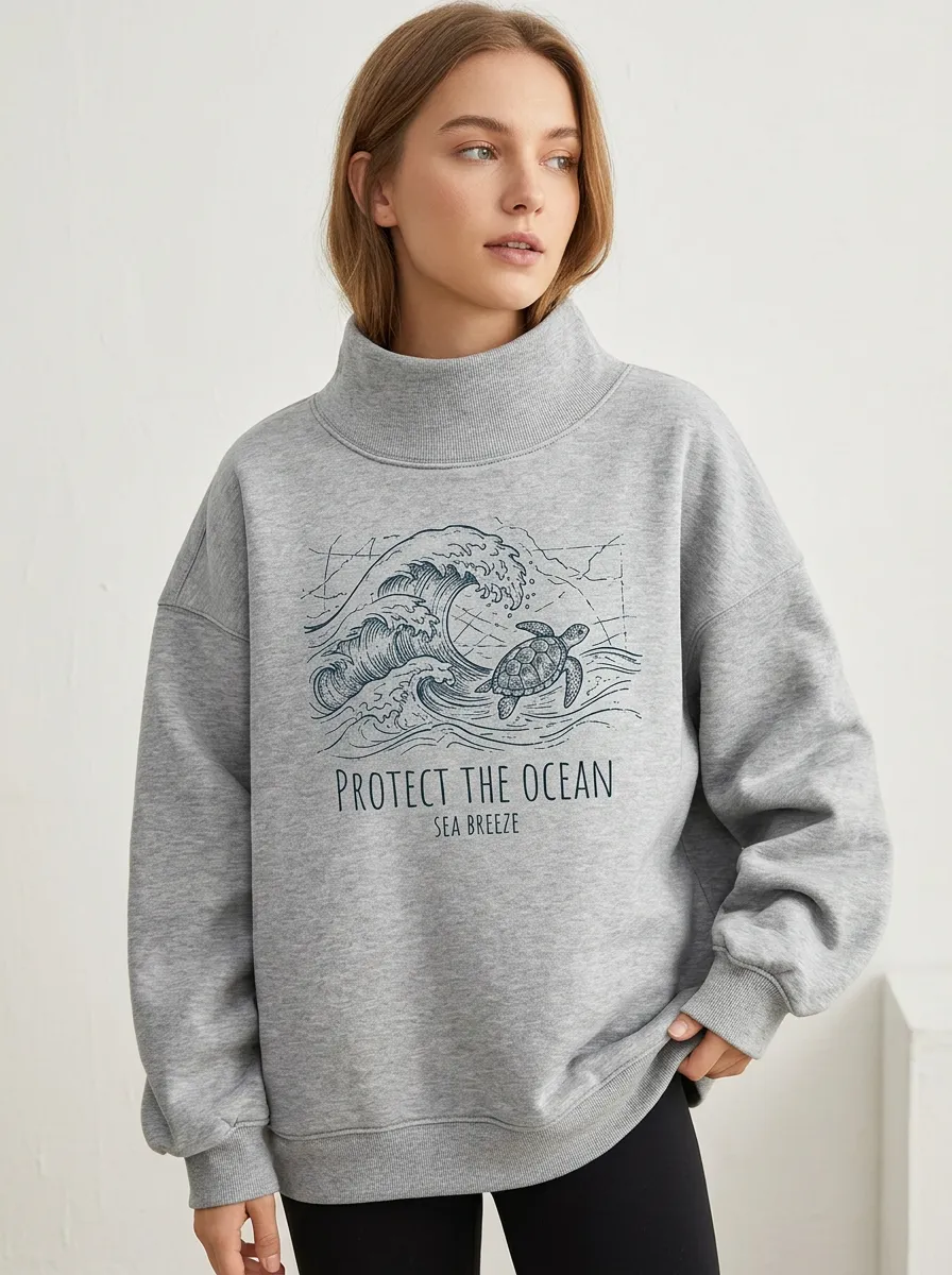 Ocean Lover Sea Sweatshirt