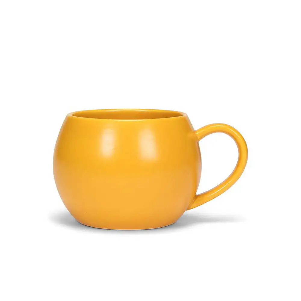Matte Ball Stoneware Mug