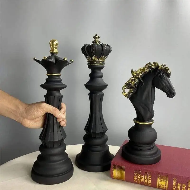 Decorative Chess Piece Sculpture