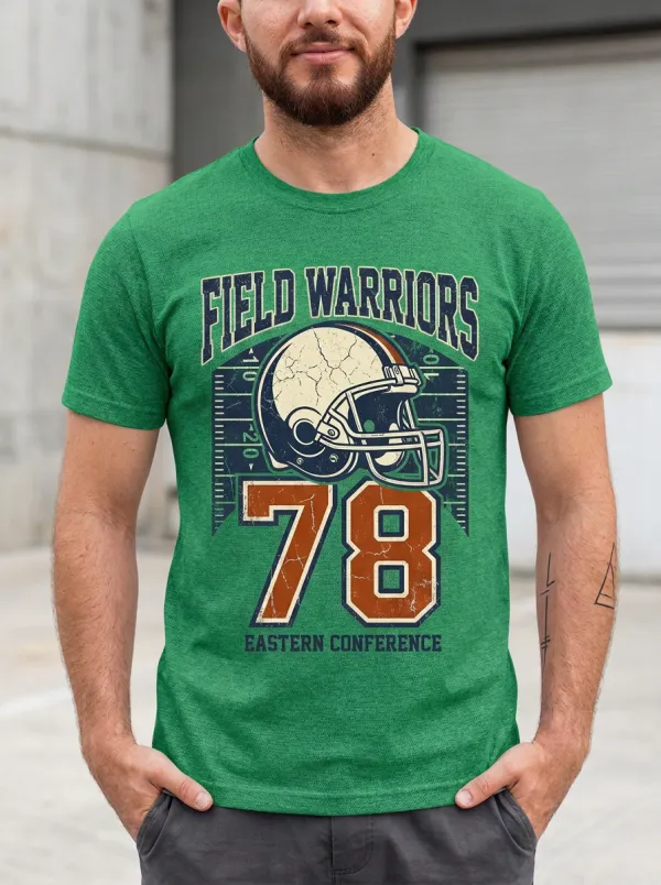 Men's Gridiron Field Warriors Eastern Conference T-Shirt