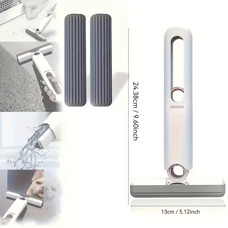 Cleaning Mop for Streak-Free Glass & Smooth Surfaces