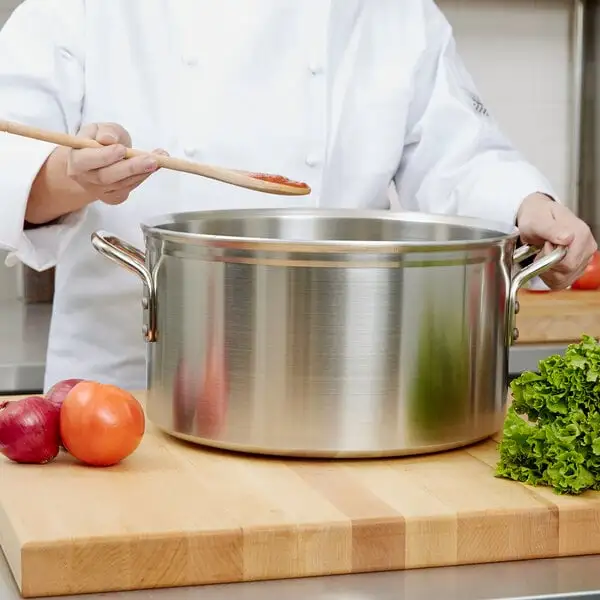 Low-Profile Tribute Stainless Steel Sauce Stock Pot