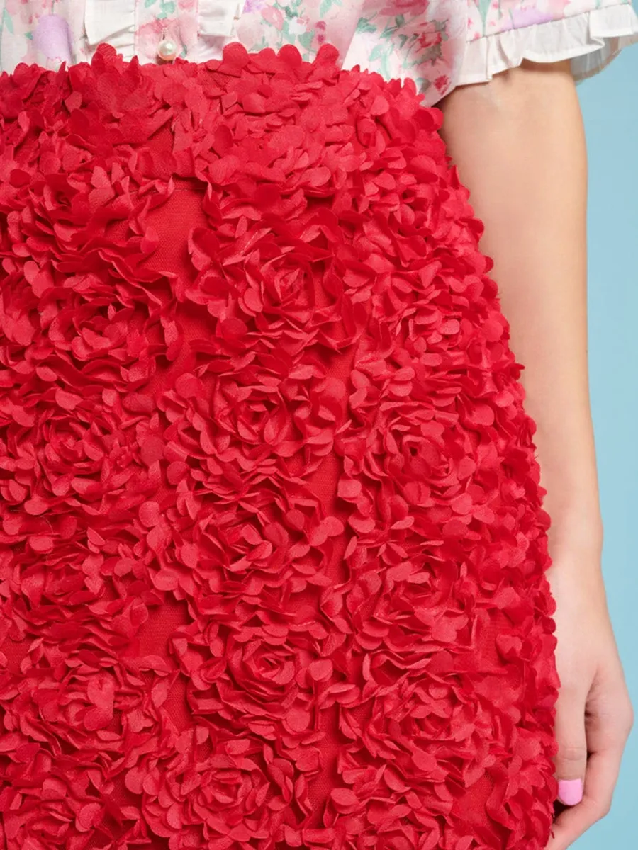 Plume Mini Skirt