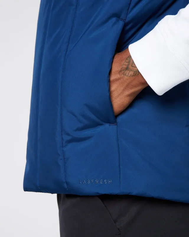 Quilted Vest Cobalt Blue
