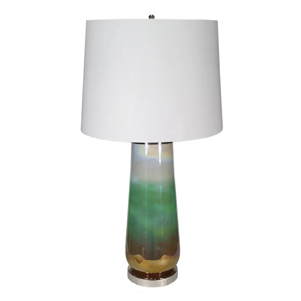 Refined Glass Table Lamp