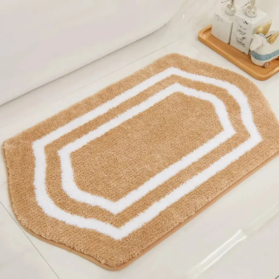 Plush Oval Bath Rug