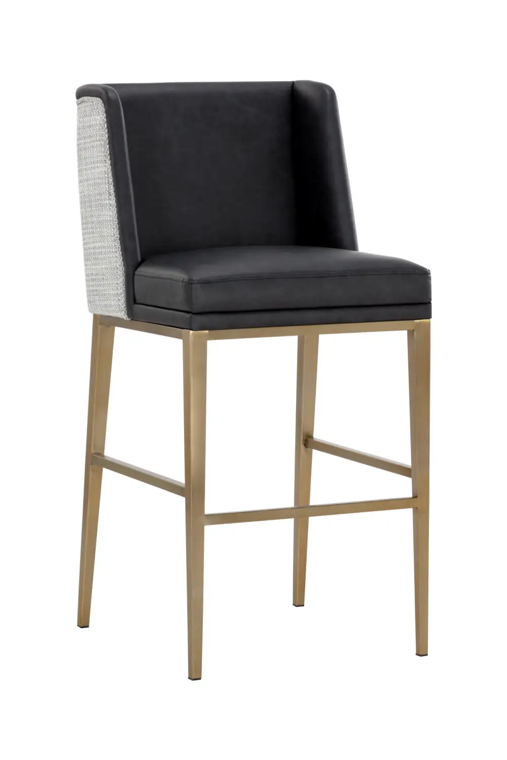 Modern Leather Bar Stool