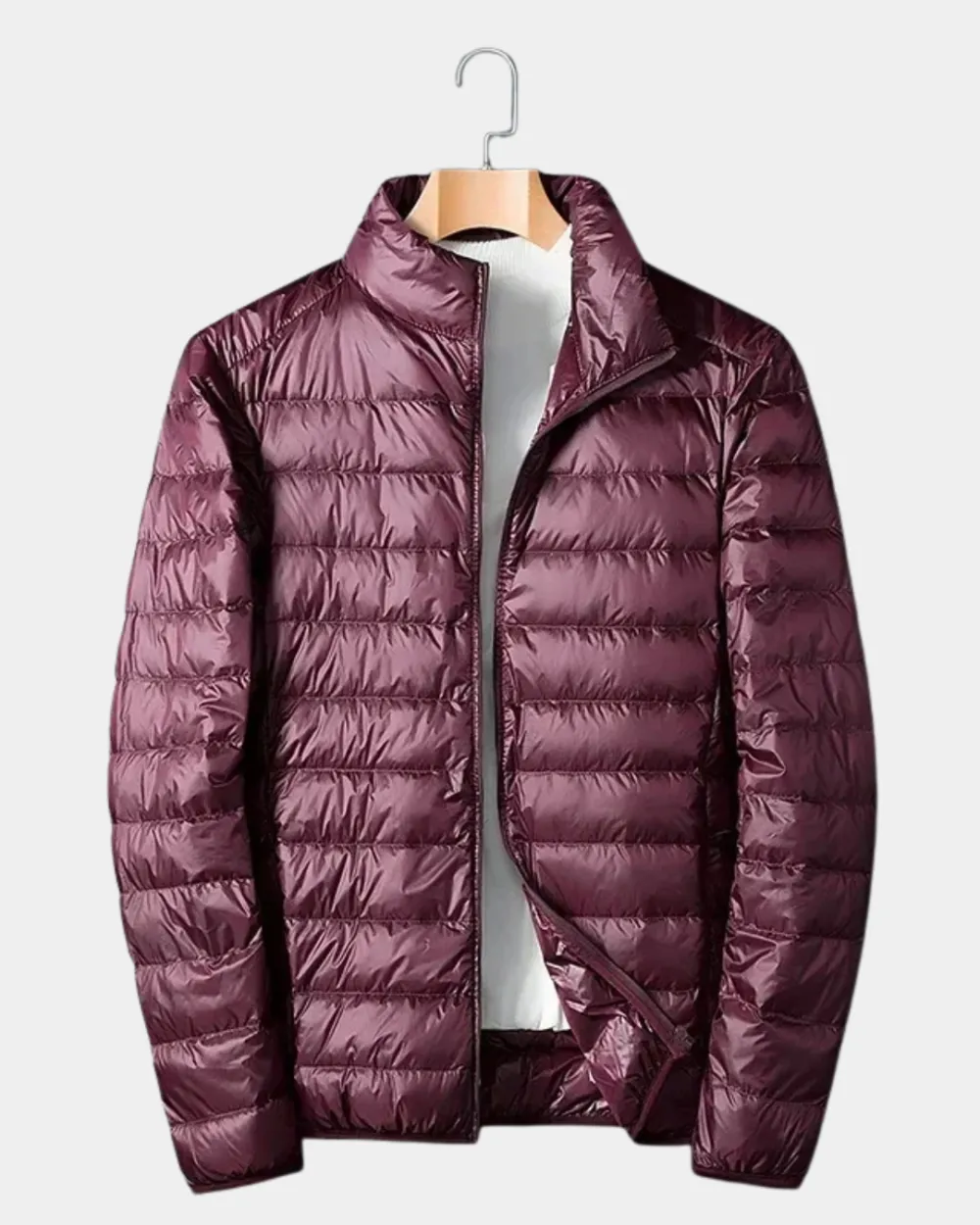 Lightweight Insulated Stand Collar Jacket