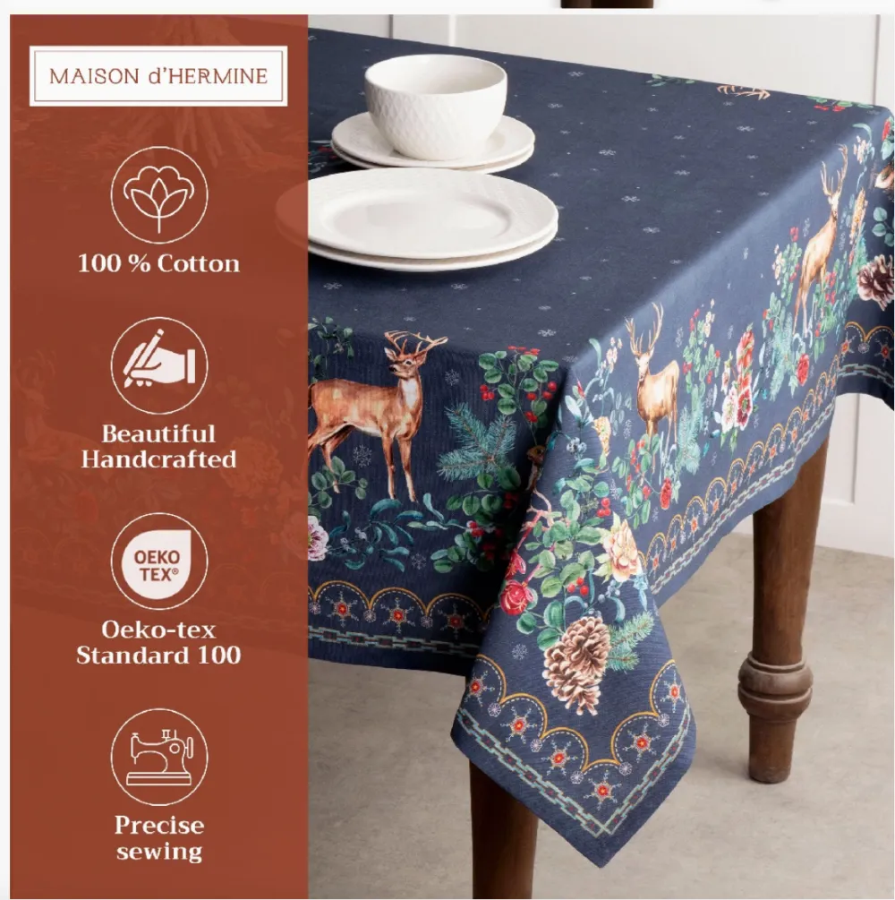 Joy Cotton Tablecloth