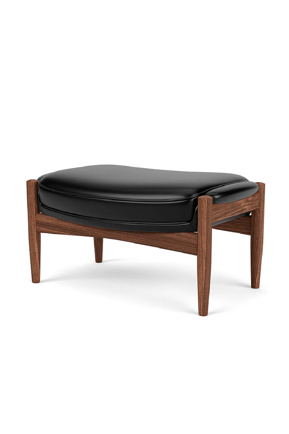 Wooden Leg Padded Ottoman