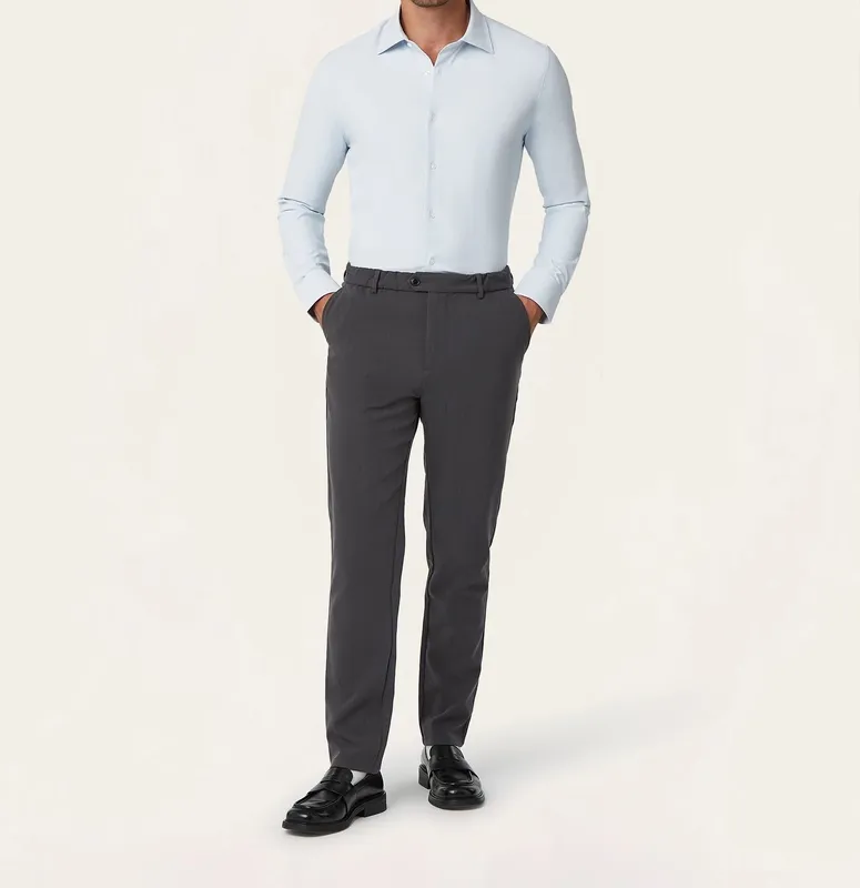 Regular Classic Pants Dark Gray