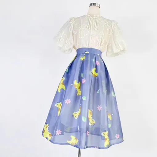 Relaxed Street Everyday Casual Skirt