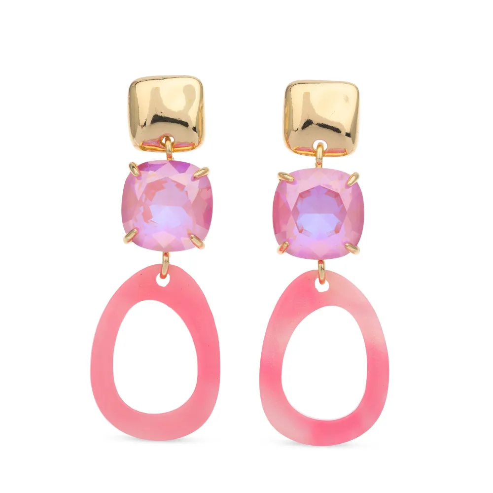 Playful Bead Accent Earrings