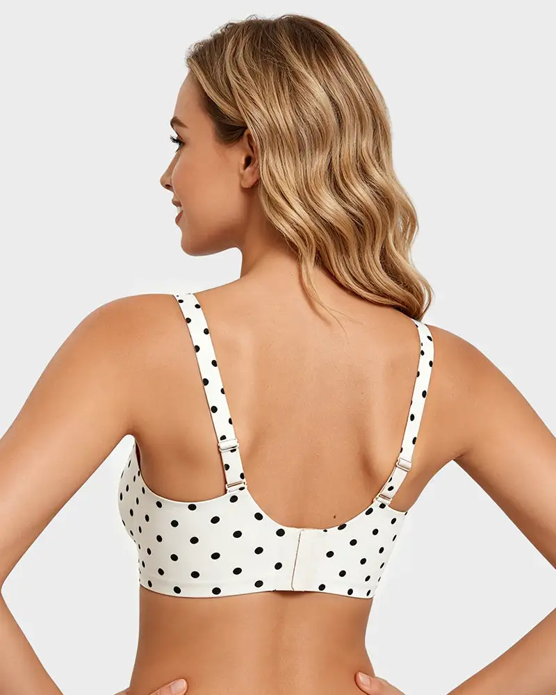 Seamless Deep V Push-Up Wireless Bra