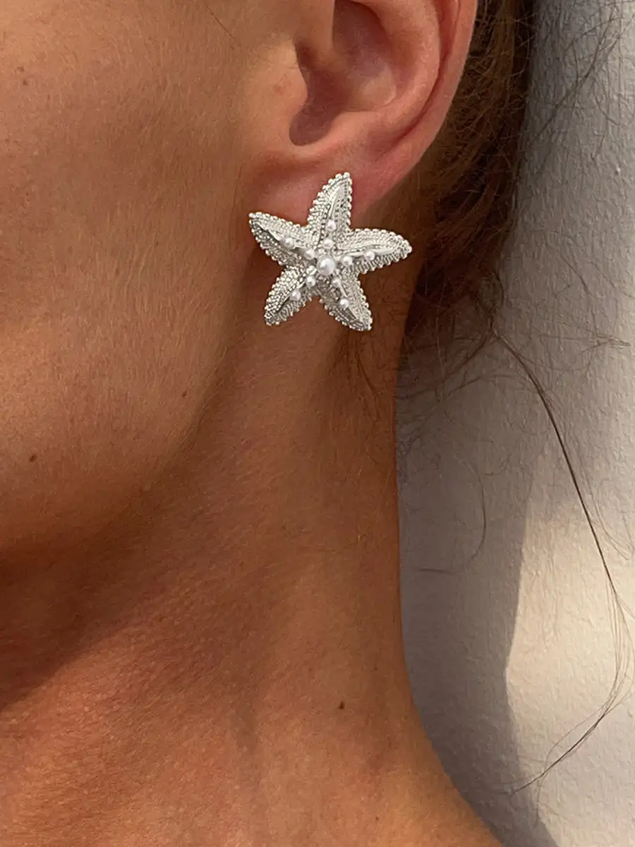 Graceful Celestial Accent Earrings