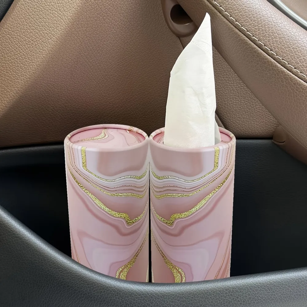 Marble Car Tissue Holder