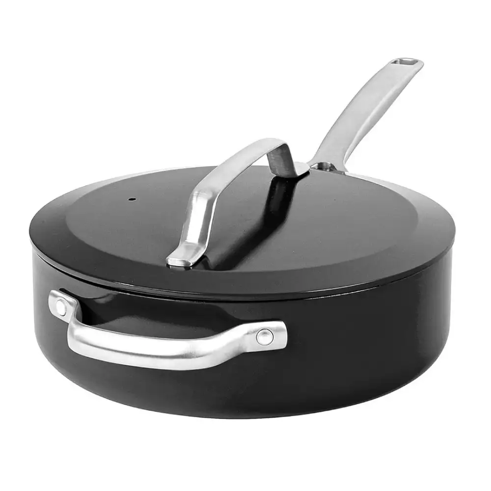 Contemporary Saute Pan With Lid
