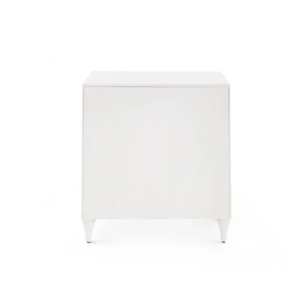 Lacquered Wood Side Table