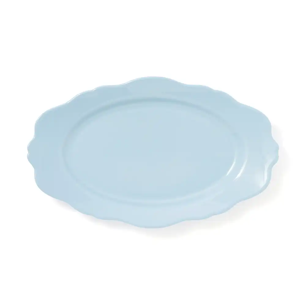 Oval Dining Plate for Dessert Serving