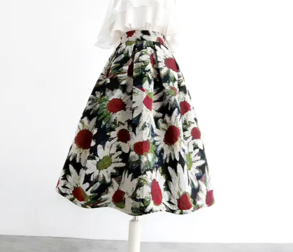 Floral Pocket Skirt
