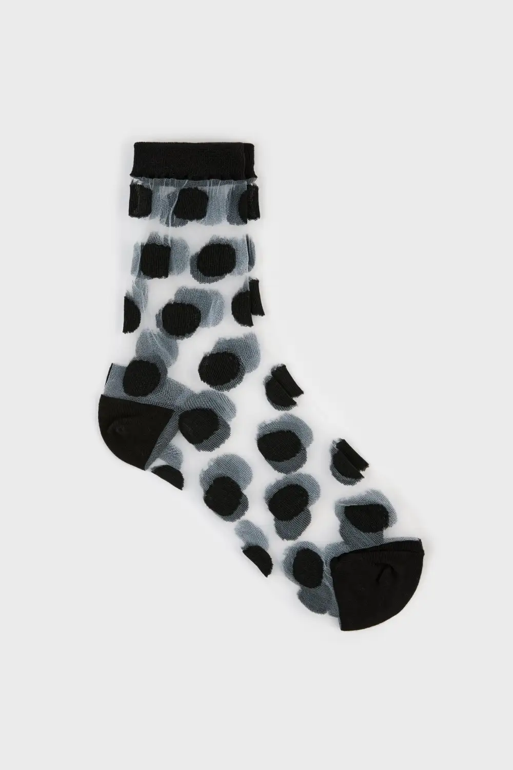 Sheer Polka Dot Socks