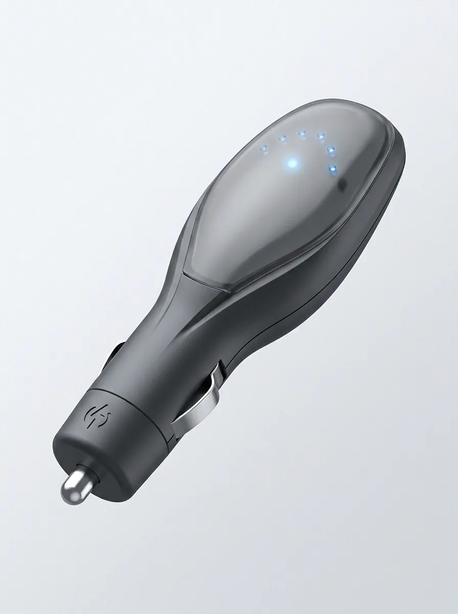 LED Indicator Car Fuel Saver Electronic Plug-In Device for Road Trip Equipment