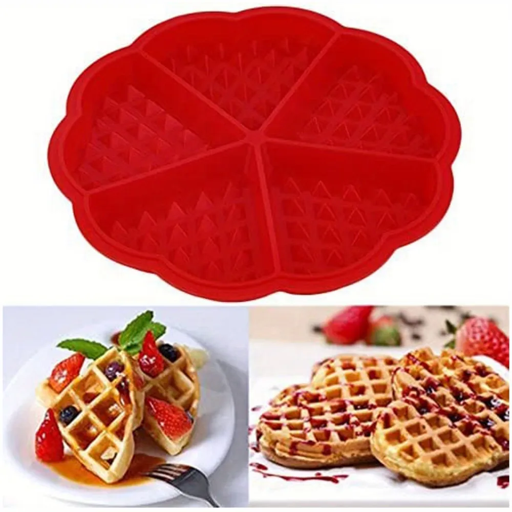 Heart-Shaped Waffle Mold