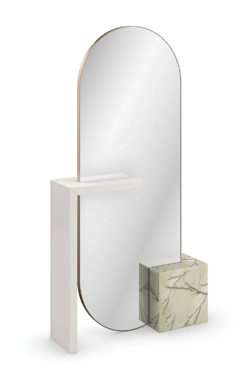 Decorative Framed Floor Mirror
