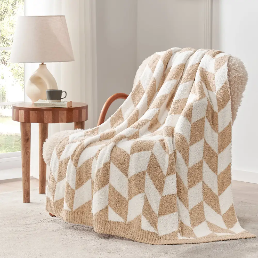 Cozy Chevron Blanket