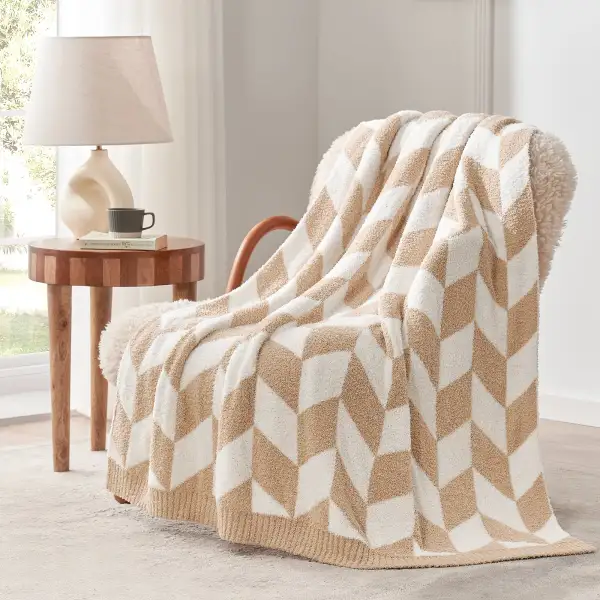 Cozy Chevron Blanket