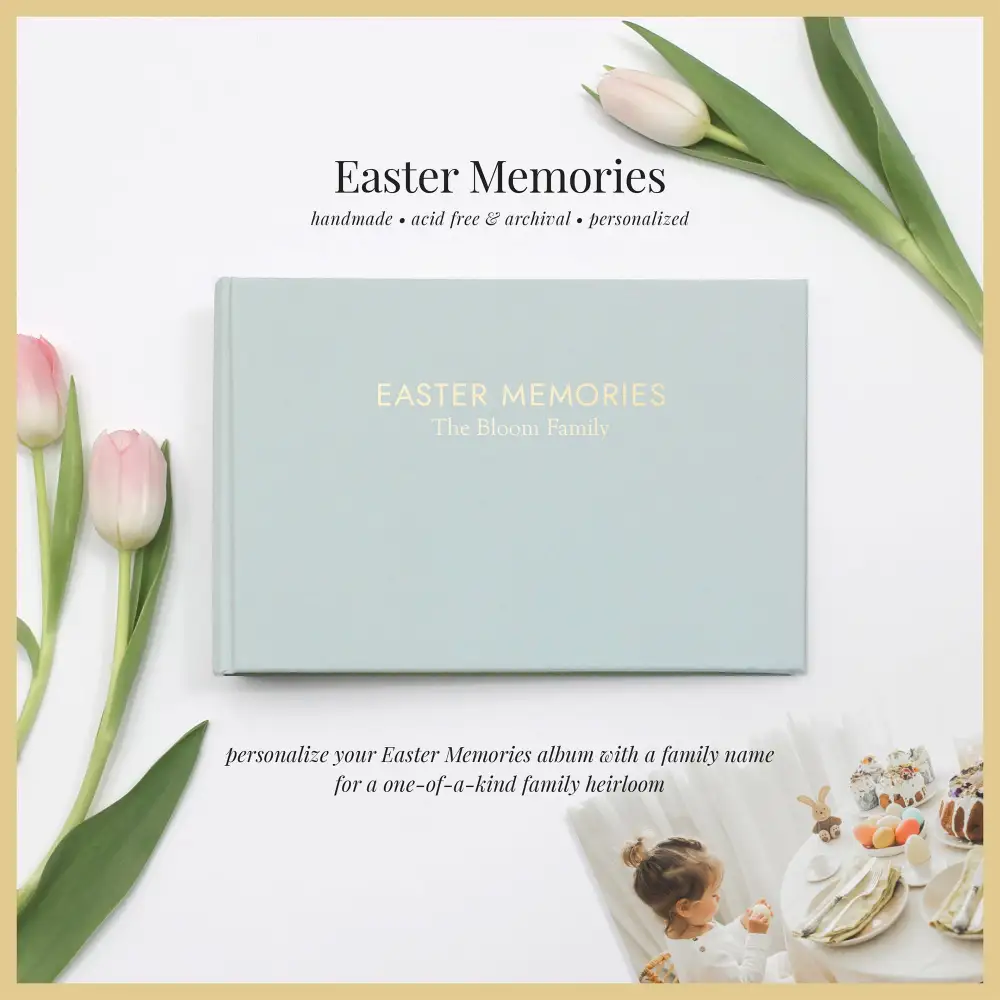 Cotton Easter Memory Album