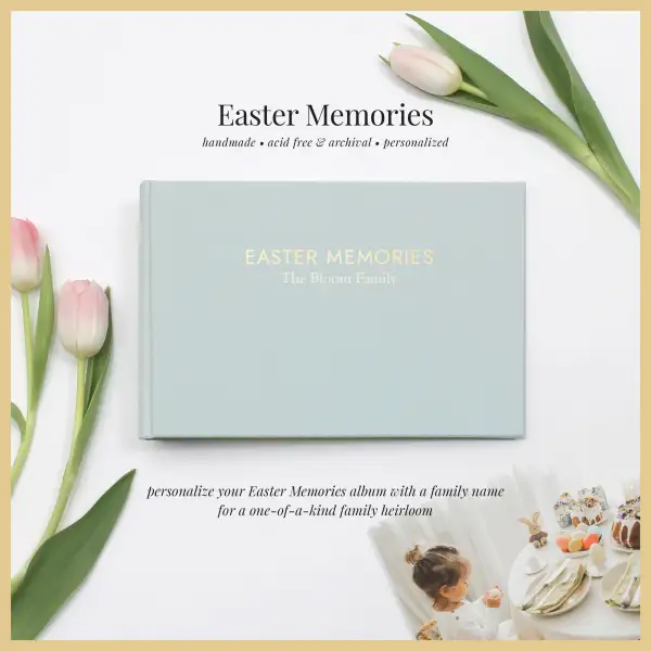 Cotton Easter Memory Album