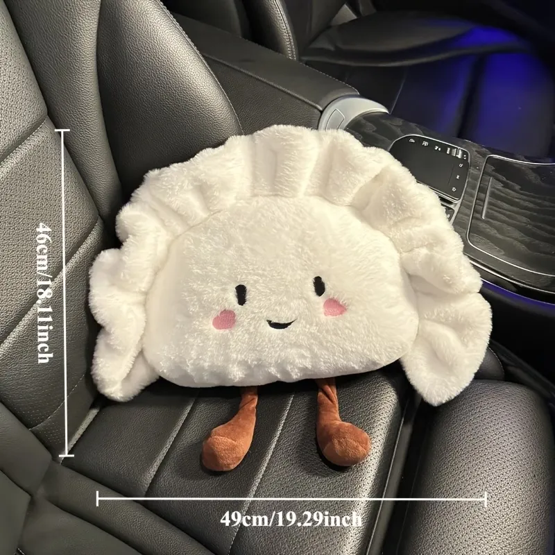 Dumpling Plush Car Pillow