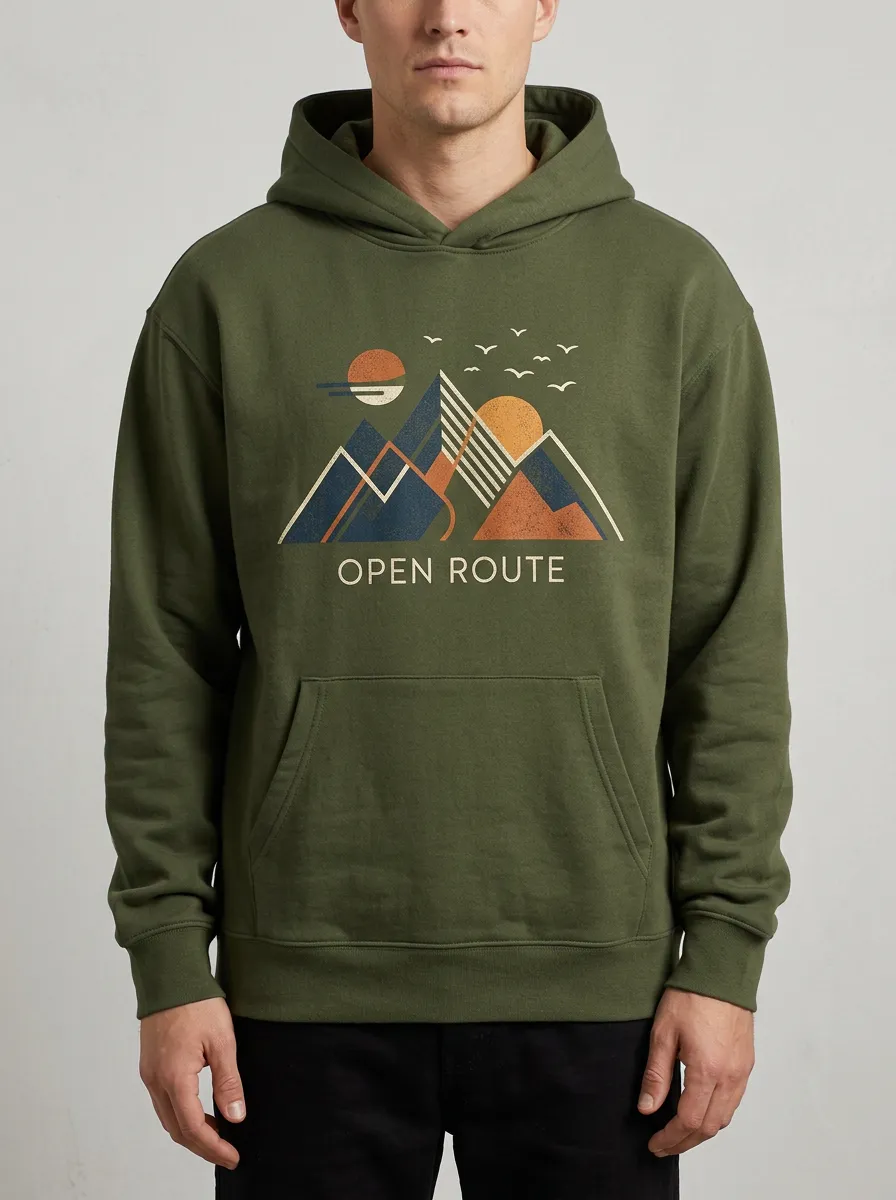 Open Route Mountain Hoodie