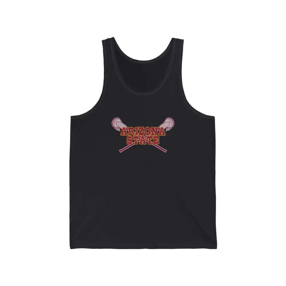 Arizona State Lacrosse LAX Sticks Tank Top