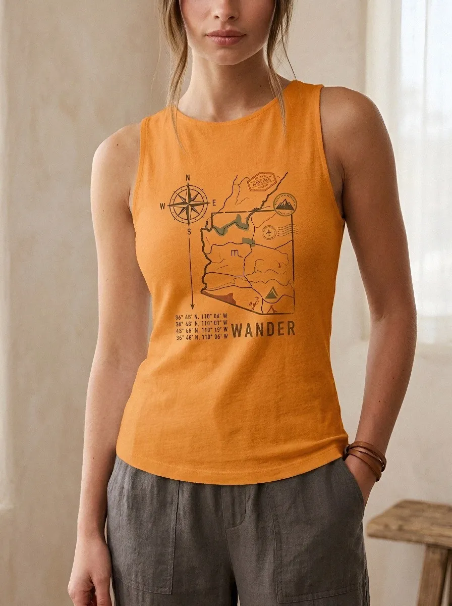 Travel Wanderlust Arizona Tank Top