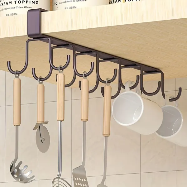 Under-Cabinet Mug Rack