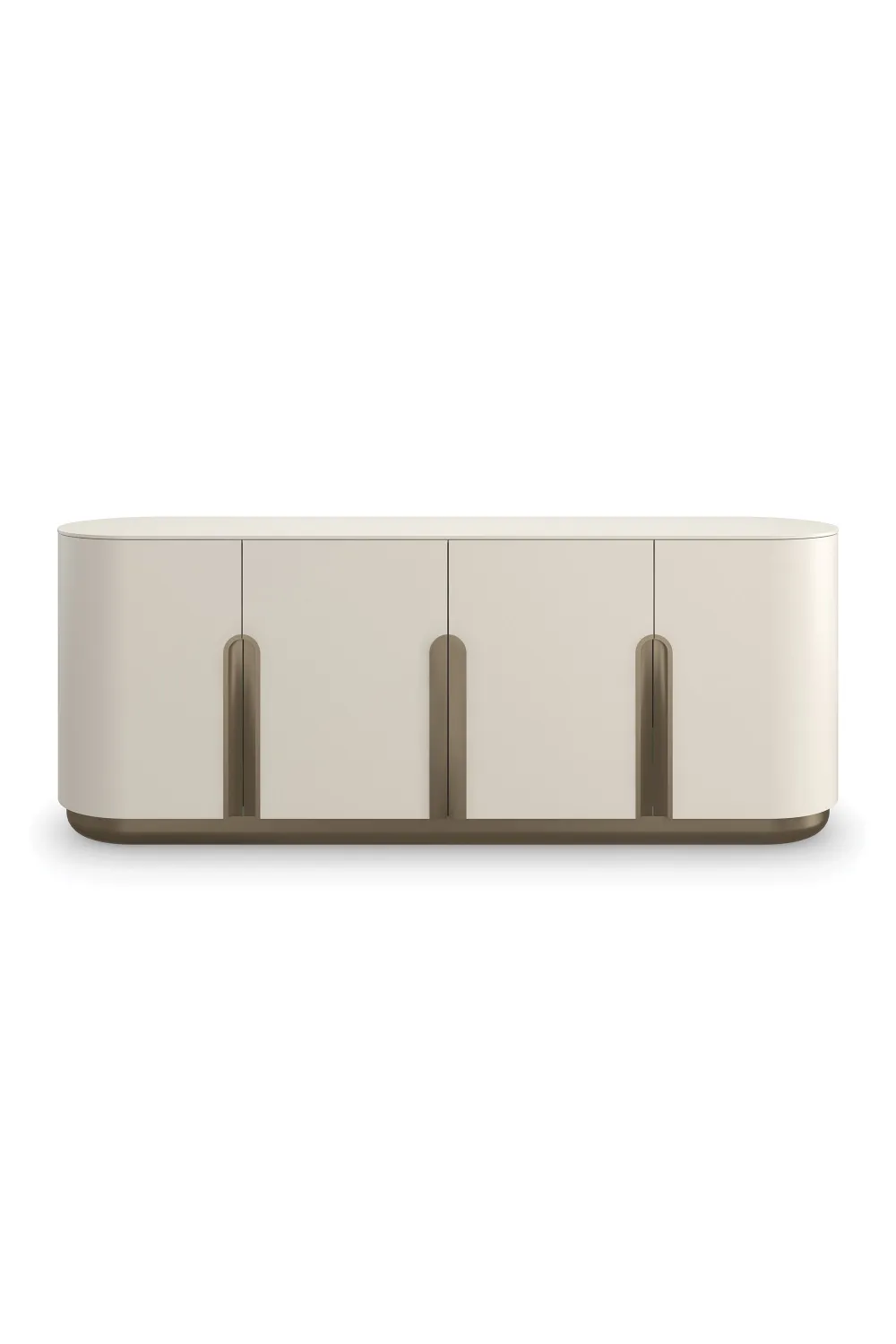Hardware Four-Door Sideboard