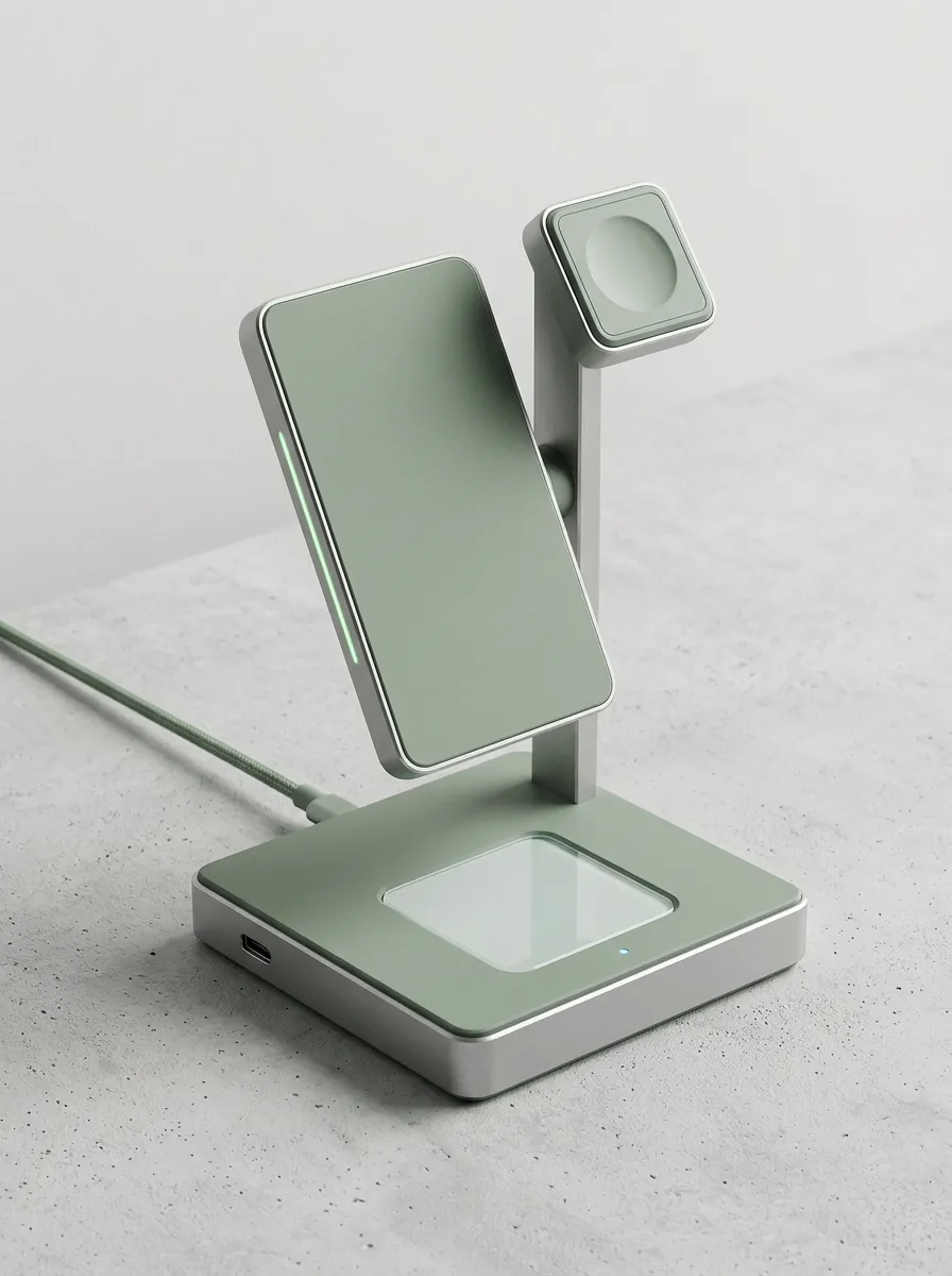 Minimalist 3-in-1 Wireless Charger