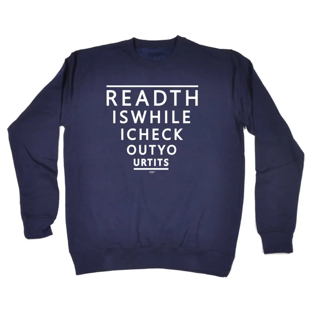 Checkout Humor Graphic Sweatshirt