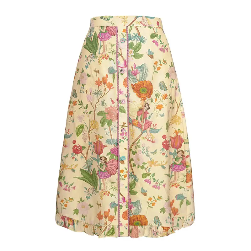 Weekend Neat Everyday Casual Nylon Skirt