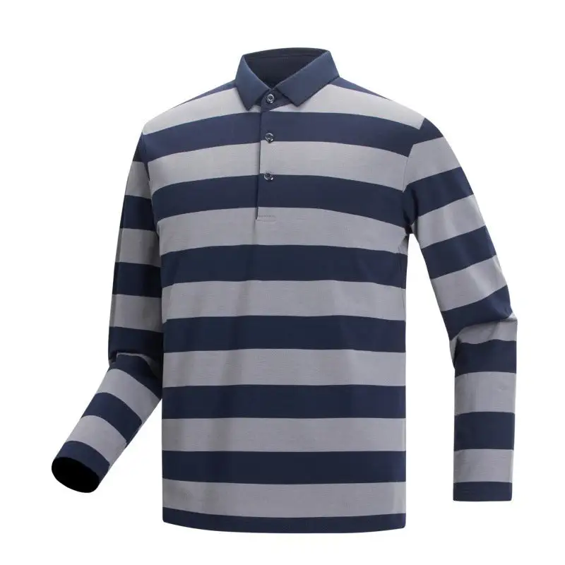 Men's Regular-Fit Long-Sleeve Polo Shirt