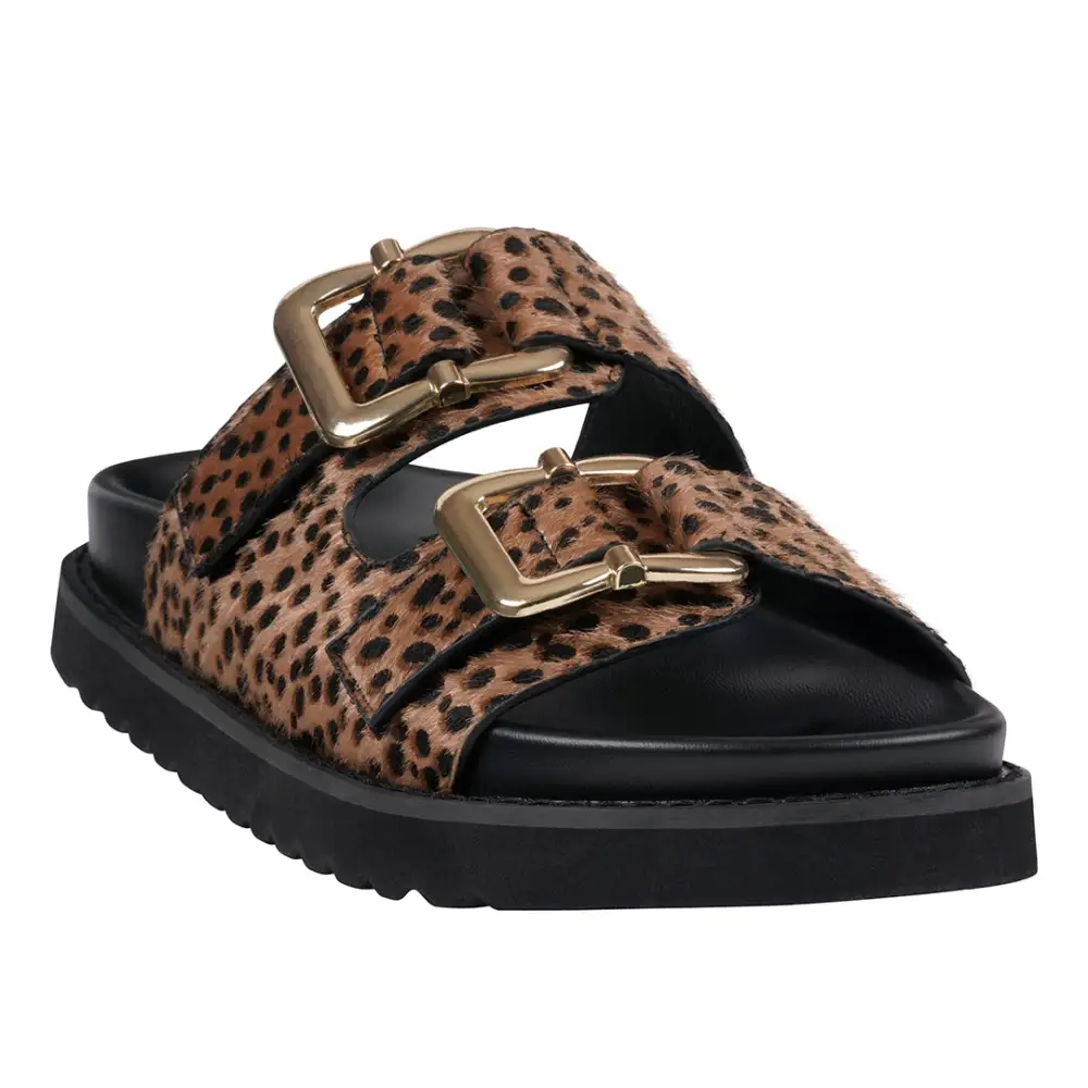 Slide Footbed Flat Sandals